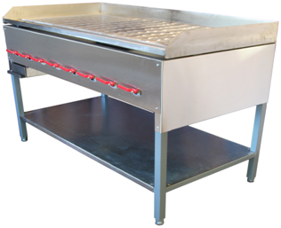freestanding gas griddle